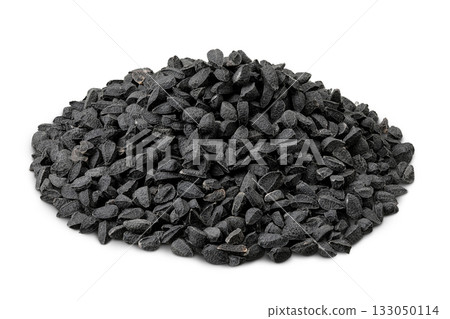 Nigella sativa or Black cumin isolated on white background Nigella sativa or Black cumin isolated on white background 133050114