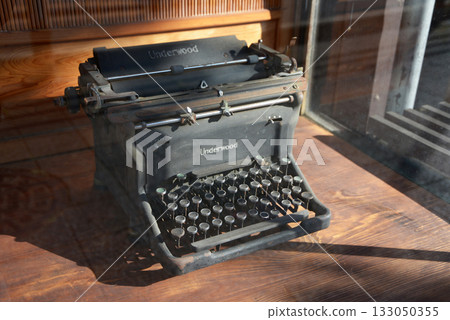 Street corner scenery sketch photo 133050355