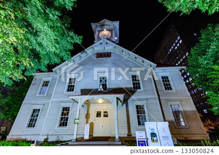 札幌鐘樓夜景，北海道札幌市 133050824