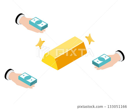 High demand in gold investment  133051166