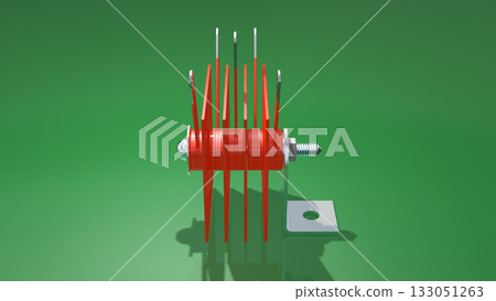 Retro Electronic Components Series (Selenium Rectifier: Full-Wave Bridge Rectifier) Retro Electronic Components Series (Selenium Rectifier: Full-Wave Bridge Rectifier) 133051263