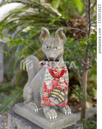 稻荷神社駒ごし 133051623