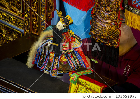 台灣文化:木偶、服飾、日式舞台佈袋印花藝術 台灣文化:木偶、服飾、日式舞台佈袋印花藝術 133052953