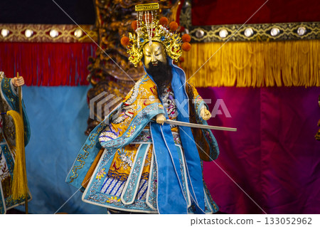 台灣文化：木偶、服飾、日式舞台佈袋印花藝術 133052962