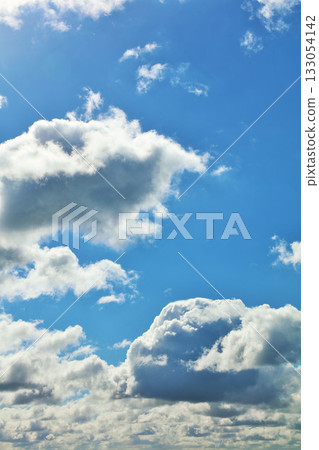  Blue sky and clouds 133054142