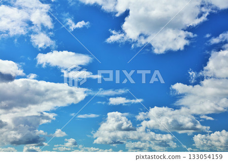  Blue sky and clouds 133054159