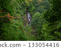Imabuku Falls: The top section seen from the observation deck (Imabuku, Miyazu City, Kyoto Prefecture) 133054416