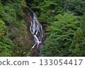 Imabuku Falls: The top section seen from the observation deck (Imabuku, Miyazu City, Kyoto Prefecture) 133054417