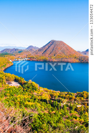 Mount Haruna (Autumn): View from Mount Kabuki and Suzuriiwa Mount Haruna (Autumn): View from Mount Kabuki and Suzuriiwa 133054472