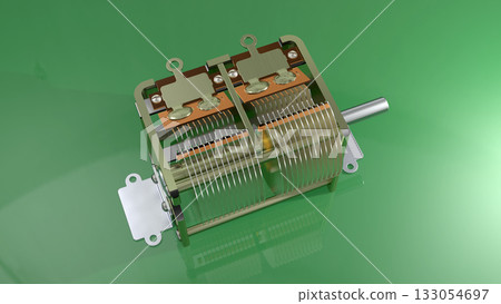 復古電子元件系列(空氣可變電容器)-真空管收音機時代的調諧元件 復古電子元件系列(空氣可變電容器)-真空管收音機時代的調諧元件 133054697