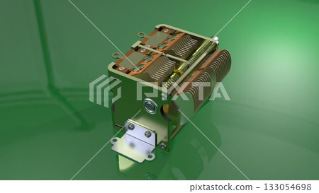 Retro Electronic Components Series (Air Variable Capacitors) - Tuning Components from the Vacuum Tube Radio Era Retro Electronic Components Series (Air Variable Capacitors) - Tuning Components from the Vacuum Tube Radio Era 133054698