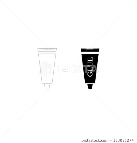 glue icon, vectors illustration symbol design glue icon, vectors illustration symbol design 133055274