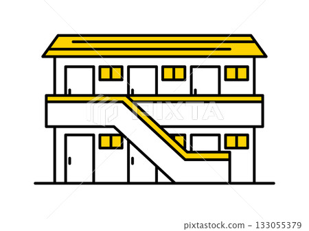 Apartment icon illustration / vector Apartment icon illustration / vector 133055379