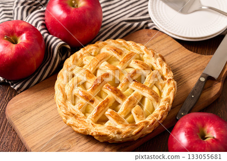 自製蘋果派 自製蘋果派 133055681