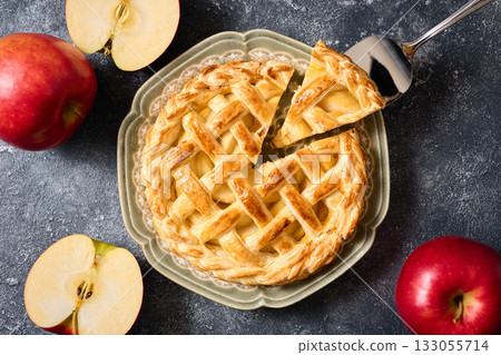自製蘋果派 自製蘋果派 133055714