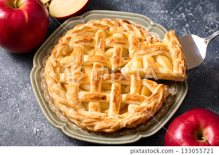 自製蘋果派 自製蘋果派 133055721