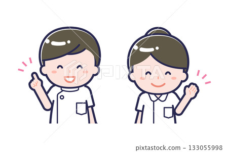 護士 01/雙人/男和女 01 護士 01/雙人/男和女 01 133055998