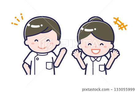 護士 01/雙人/男和女 02 護士 01/雙人/男和女 02 133055999