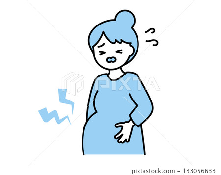 Anxious pregnant woman 01 Anxious pregnant woman 01 133056633