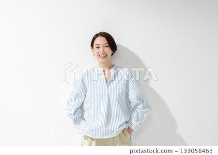 微笑的女性肖像‖ 133058463