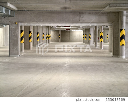 concrete storage space, massive concrete garage engineered for efficient storage and logistics concrete storage space, massive concrete garage engineered for efficient storage and logistics 133058569
