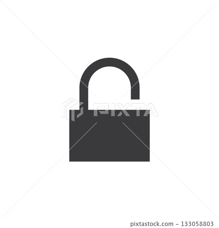 Padlock icon 133058803