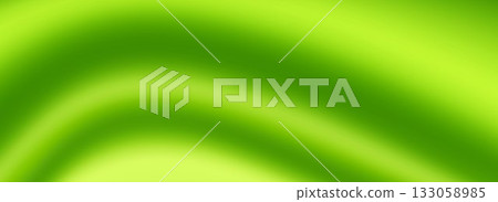 Matcha latte smooth gradient. Pistachio liquid wave wallpaper. Green lime splash background. Matcha tea flavor drink texture backdrop for promo, brochure, banner, flyer. Vector blurred juicy fresh bg 133058985