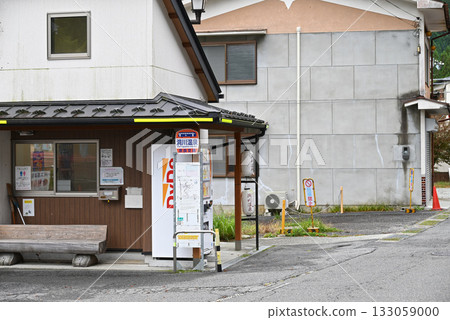 【奈良縣/天川村】洞川溫泉巴士站的景色 133059000