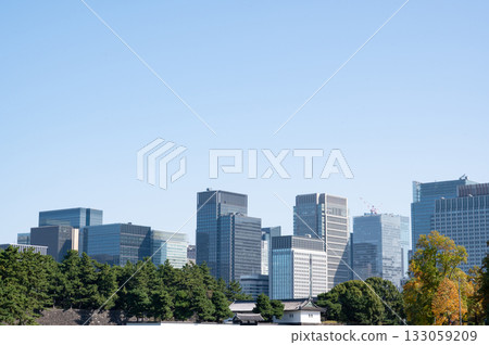 皇宮櫻田門和丸之內摩天大樓 133059209