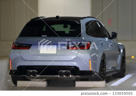 Image of a German-made station wagon Image of a German-made station wagon 133059505