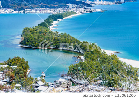 天橋立雪景 133061200