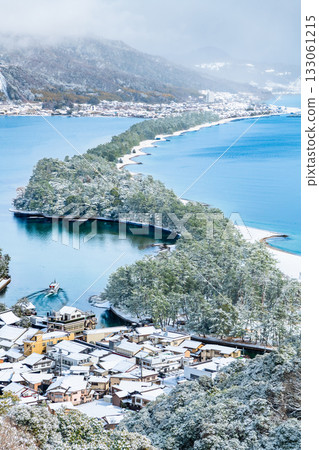 Amanohashidate snow scene 133061215