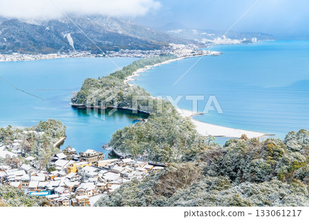 天橋立雪景 天橋立雪景 133061217