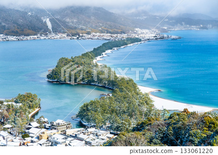 天橋立雪景 天橋立雪景 133061220