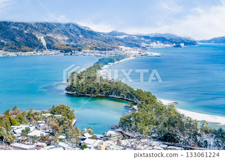 天橋立雪景 133061224