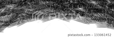 Abstract black texture of diagonal brush 133061452