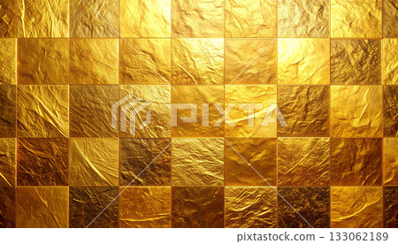 金箔牆、金箔紋理、金箔背景、AI生成圖像 133062189