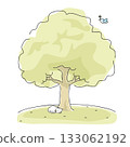 Illustration of trees and animals Illustration of trees and animals 133062192