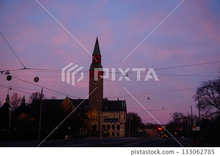 Winter, Christmas, cityscape 133062785