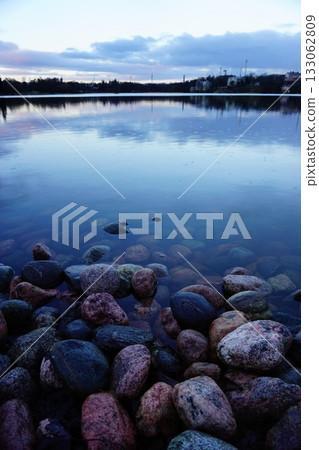 赫爾辛基，芬蘭，冬天，聖誕節，城市景觀 133062809