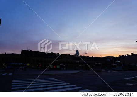 Helsinki, Finland, Winter, Christmas, Cityscape 133062814