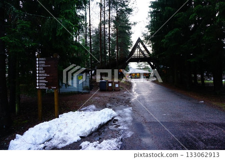 Helsinki, Finland, Winter, Christmas, Cityscape 133062913