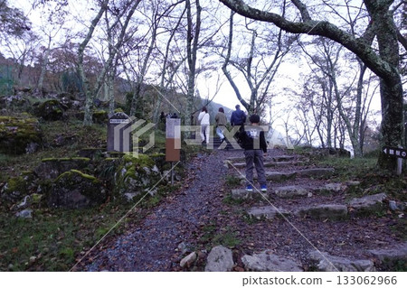 兵庫縣天然紀念物「立雲峽」武田城遺址展望台 2025年11月6日 上午6:00 133062966