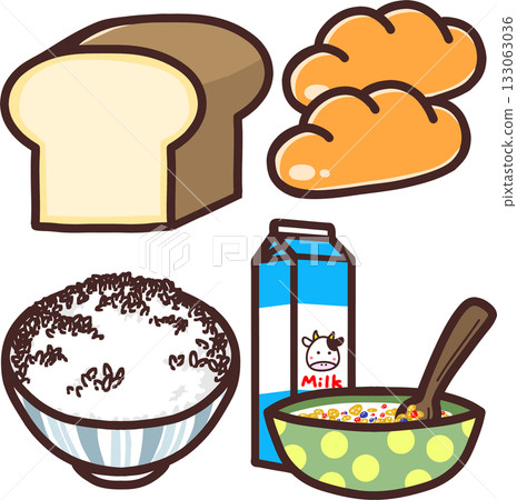 早餐主食套裝 133063036