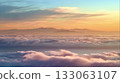 Sea of clouds and gradation 133063107
