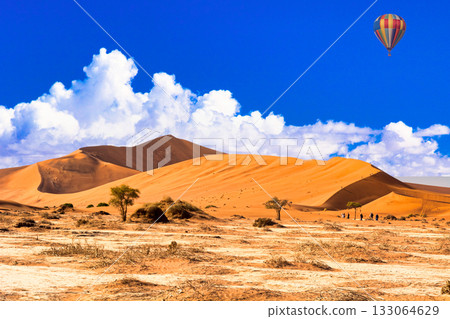 納米布沙漠酷熱難耐，景色壯麗。 133064629