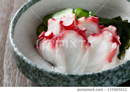 Octopus and cucumber vinegared Octopus and cucumber vinegared 133065012