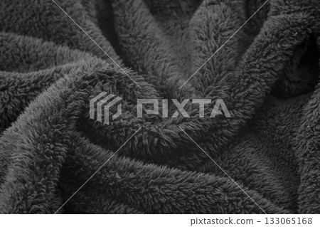 Textured pattern that feels like polyester terry cloth 133065168