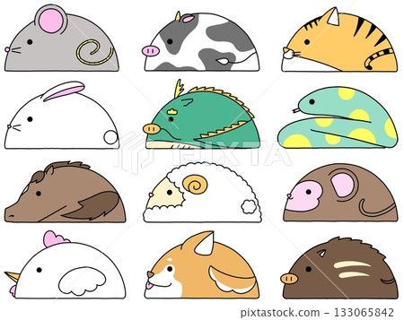 Zodiac Characters Zodiac Characters 133065842