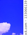 Blue sky with clouds (wallpaper material) 133066139